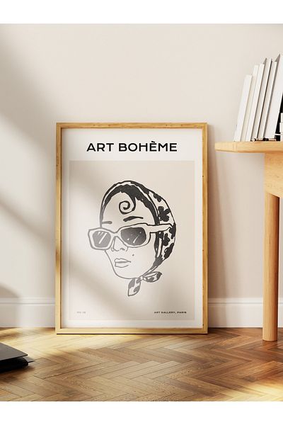 Postifull Απαλή αφίσα Boho Nordic με θέμα Duar - Διακόσμηση σαλονιού, κουζίνας και υπνοδωματίου