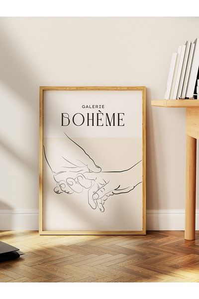Postifull Απαλή αφίσα Boho Nordic με θέμα Duar - Διακόσμηση σαλονιού, κουζίνας και υπνοδωματίου
