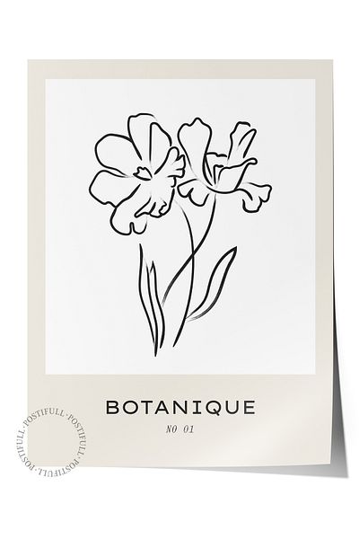 Postifull Απαλή αφίσα Boho Nordic με θέμα Duar - Διακόσμηση σαλονιού, κουζίνας και υπνοδωματίου