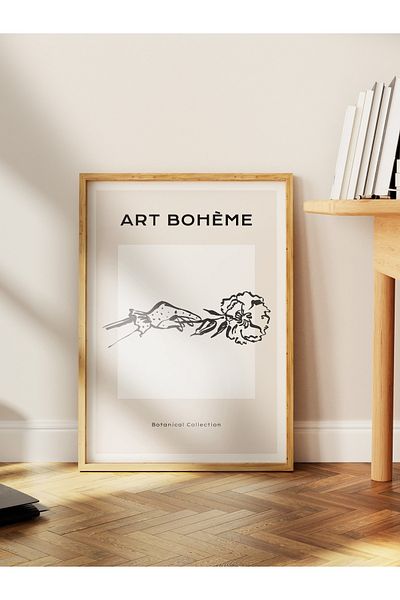 Postifull Απαλή αφίσα Boho Nordic με θέμα Duar - Διακόσμηση σαλονιού, κουζίνας και υπνοδωματίου