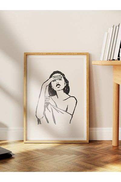 Postifull Απαλή αφίσα Boho Nordic με θέμα Duar - Διακόσμηση σαλονιού, κουζίνας και υπνοδωματίου