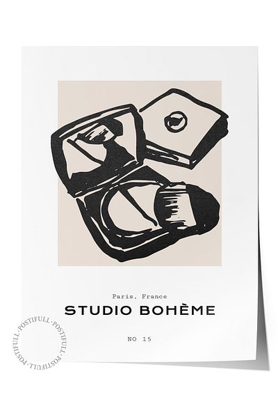 Postifull Απαλή αφίσα Boho Nordic με θέμα Duar - Διακόσμηση σαλονιού, κουζίνας και υπνοδωματίου