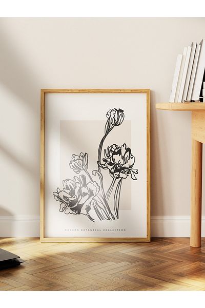 Postifull Απαλή αφίσα Boho Nordic με θέμα Duar - Διακόσμηση σαλονιού, κουζίνας και υπνοδωματίου
