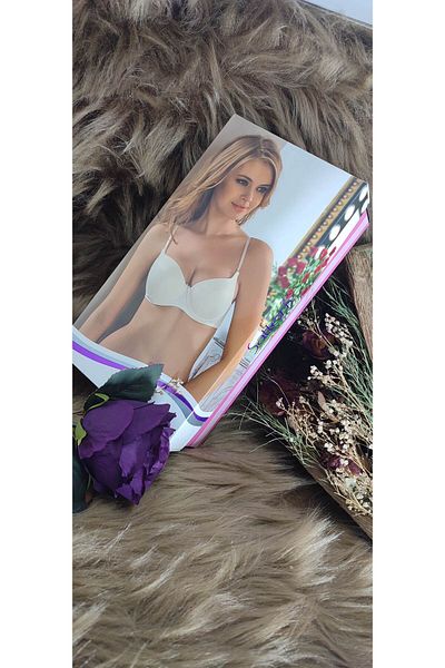 SATTENS LUXURY BOXED 2 PIECES SIMPLE BRA