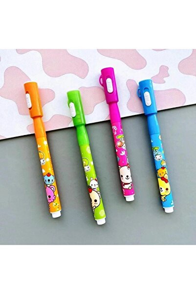 Modellino Görünmez Işıklı Kalem İnvisible Pen - Gövde Rengi Seçmeli 1 Adet