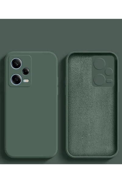 İncisoft Xiaomi Redmi Note 12 Pro 5G Uyumlu Kılıf Lansman Kadife İç Yüzeyli Y...