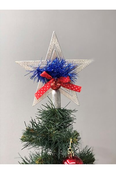 Masalsı Concept 1 τεμάχιο 10 εκ. Χριστουγεννιάτικο στολίδι από πεύκο με χρυσό ειδικό διακοσμημένο φιόγκο