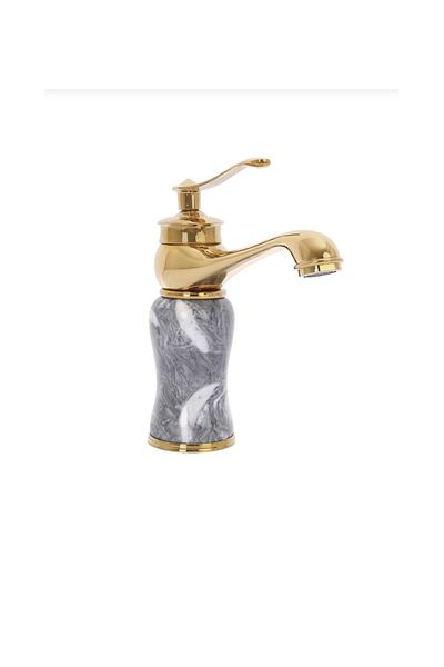 Boheme fleko Gold Marble Pattern Sink Faucet
