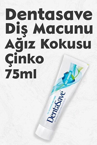 Dentasave Diş Macunu Ağız Kokusu Çinko Formül 75 ml