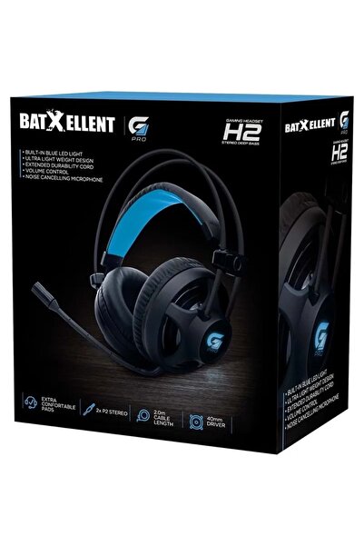 PRO H2 Mikrofonlu RGB Oyuncu Kulaklığı