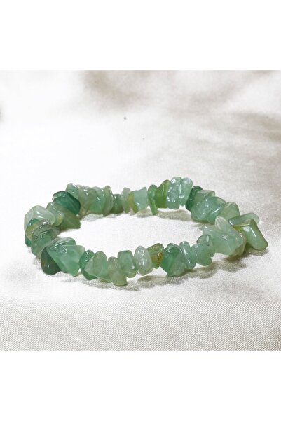 ILGIN DOĞAL TAŞ TAKI Aventurin Taşı Kırık Taşlı Bileklik | Yeşil Aventurin Bi...