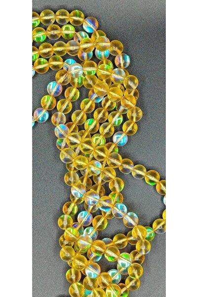 Egem aksesuar مصفوفة من الخرز الزجاجي للمجوهرات 6 مم 1 مصفوفة