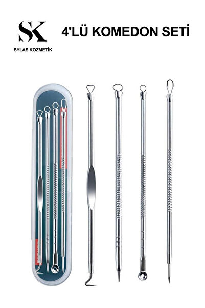 SYLAS KOZMETİK Akne Siyah Nokta Temizleyici 4'lü Set