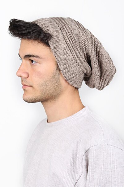 toptanhanem Καφέ ανδρικό μάλλινο μπερέ - Τέλεια προστασία από το κρύο