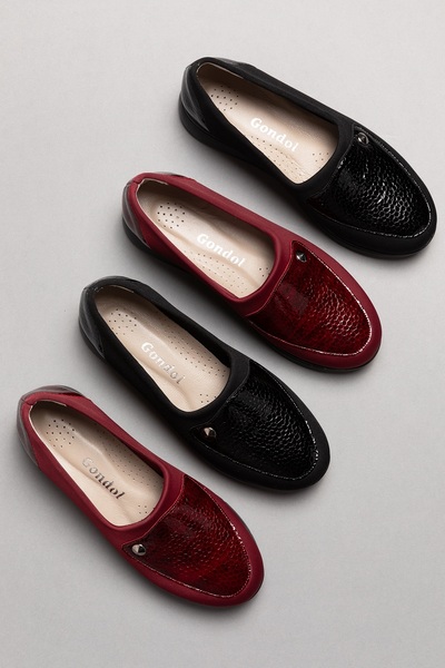 Gondol Genuine Leather Casual Shoes with Stretch Sides Vdt.195