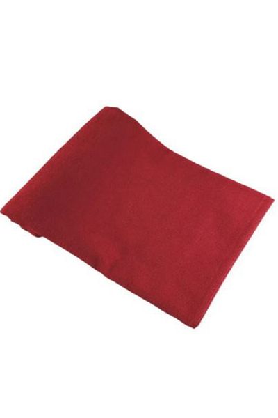 GOLDRİSE Red Microfiber Hand Face Hairdresser Sports Towel Stain and Hair Dye Resistant 50 X 90 Cm