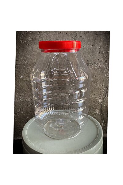 cansares علبة مخلل سعة 5 لتر صغيرة لتخزين صلصة معجون الحيوانات الأليفة، علبة ...