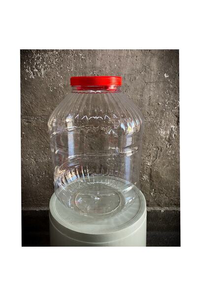 cansares Pickle Can 10 Liters Tiny Paste Sauce Storage Pet Can Plastic Transparent Pet Can Food Grade Quality