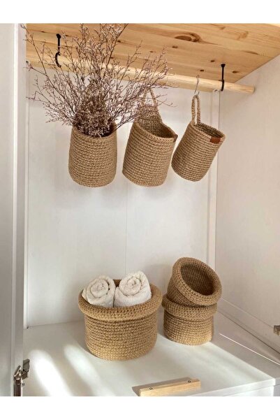 MARİANO VENANZİO Комплект от 6 ръчно изработени органайзера, кухня, баня, хол...