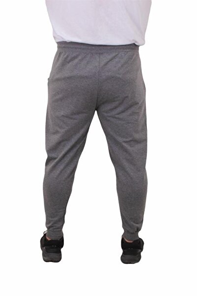Starbattal Plus Size Basic Sweatpants Full Lycra 11516 GRAY MELANGE