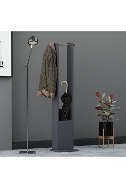 lagomood Jolıne Şemsiyelik Askılık Portmanto Antrasit Ceviz