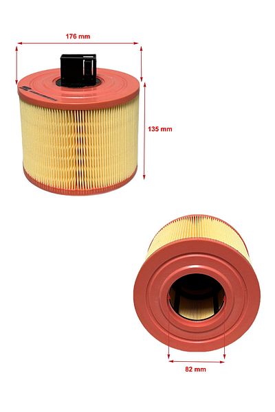 WUNDER Bmw 1-Series E82-E88 125I 2007-2013 Air Filter
