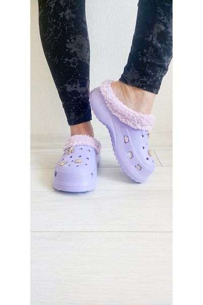 AkınalBella Stylish Doctor Nurse Chef Slippers with Fur Inside and Stones