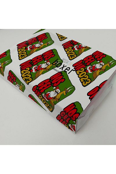 modacix Men's New Year's Gift Boxers with Deer - Welcome 2024 Design Boxed