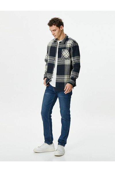 Koton Men's Shirt - 4wam60069hw
