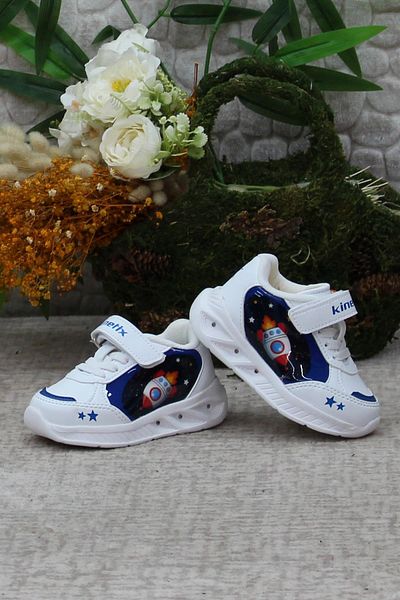 Kinetix Clıo 3PR Original Product Anatomical Light Comfortable Lighted Boys' Shoes