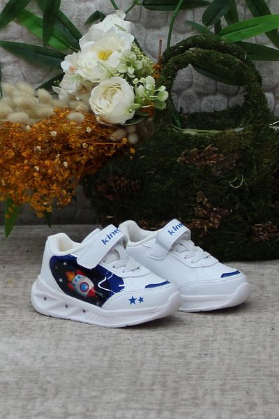 Kinetix Clıo 3PR Original Product Anatomical Light Comfortable Lighted Boys' Shoes
