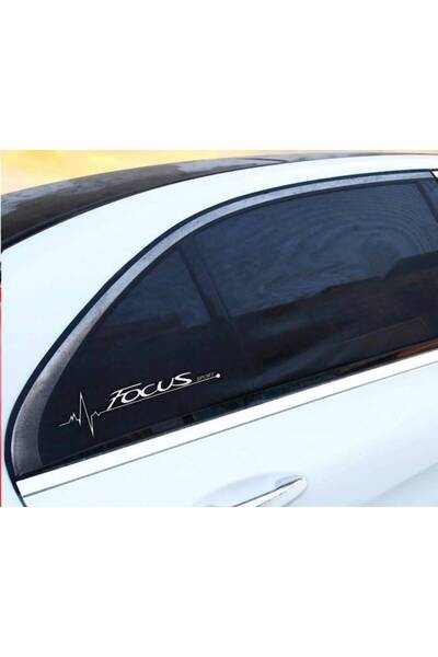 TSC Focus Nabız Kalp atışı sticker 2 adet kelebek cam