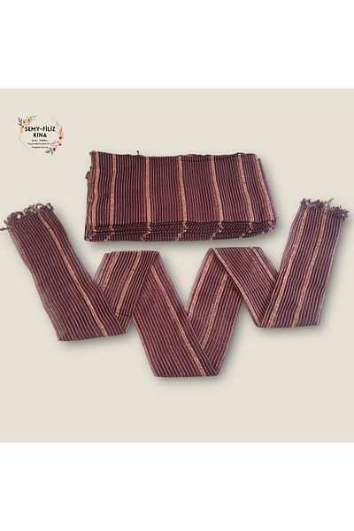 BÜYÜTEÇ KINA Dispensing Shawl Burgundy Gift Shawl (15 pieces) Henna Night, Wedding, Engagement, Wedding