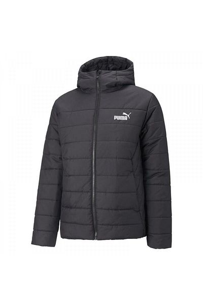 Puma 848938   01 Jachetă căptușită cu glugă ESS Palton negru puf