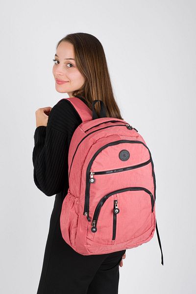citycenterfashion Unisex School & College Backpack - Αδιάβροχο, Τσέπη Laptop, Crinkle cty-lbn-201
