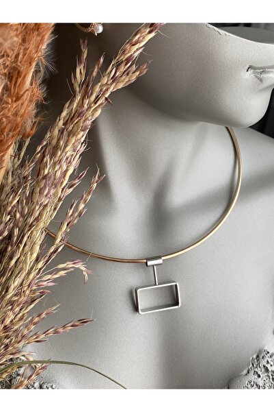 Lucios Yüksek kalite vıp özel seri choker rose gold renk (rodyum kaplama)