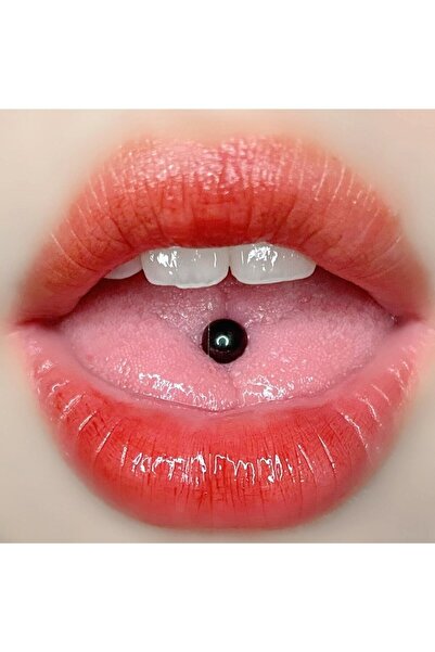 Bylin %100 316 L Cerrahi Çelik Dil Piercingi - 1 Adet