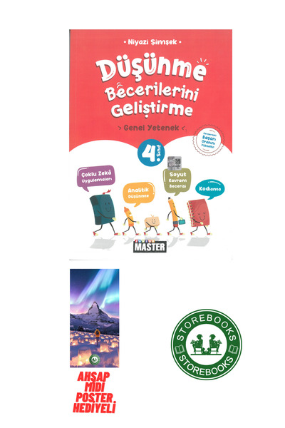 Okyanus Yayınları Bilsem 4.Sınıf Düşünme Becerilerini Geliştirme Genel Yetene...