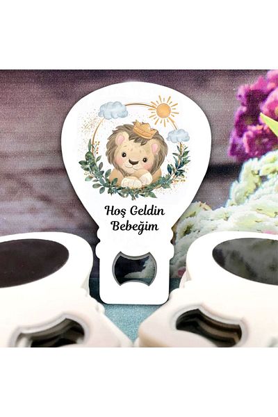 Ege ajans 10 magnets (card and gelatin) to open lion balloons
