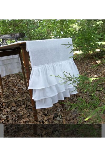 eyma home Пътека от 100% памучен суров плат (45×170 см)