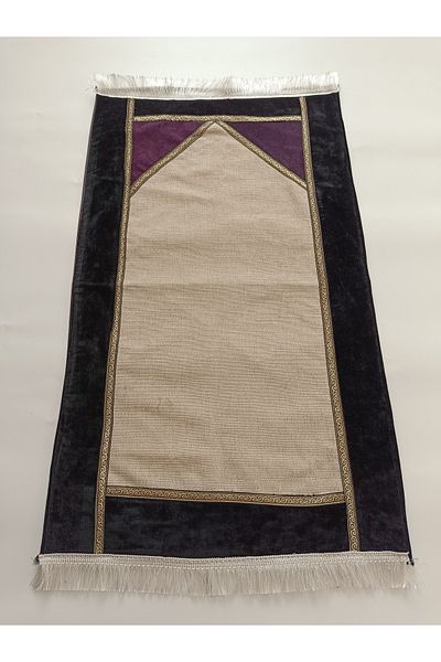 stellare Patterned Fringed Gift Package Prayer Prayer Rug 115x65 Sizes