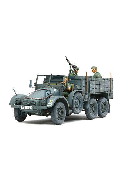 TAMIYA 1/35 German 6x4 Truck Krupp Protze Kfz.70 Plastic Military Vehicle Model Kit
