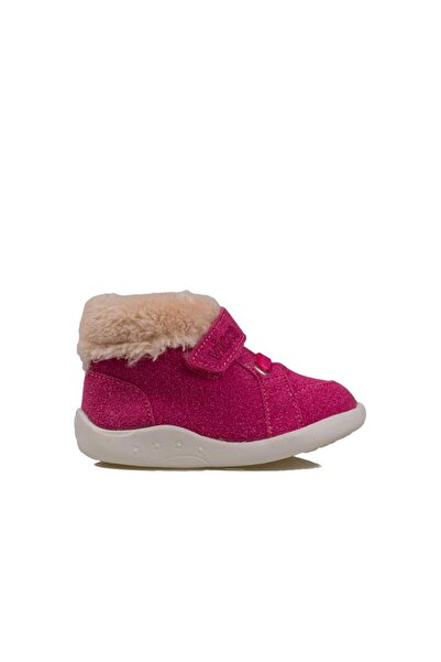 Vicco Fuchsia Tinky First Step Suede Boots