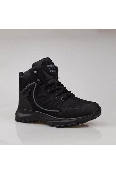 Trend Adımlar Black Unisex Trekking Boots