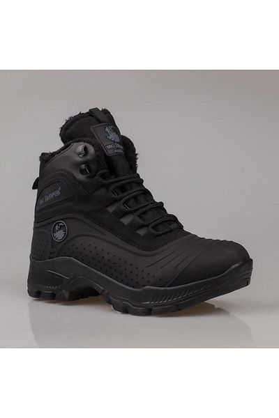 Trend Adımlar Black Thick Sole Unisex Trekking Boots