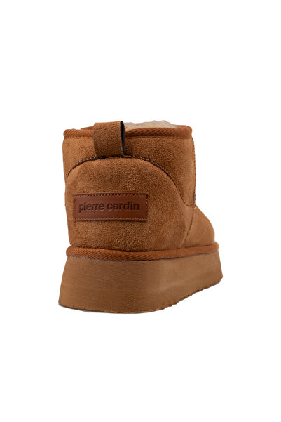 Pierre Cardin Taba Ultra Mini Kadın Süet Bot Pc-52709