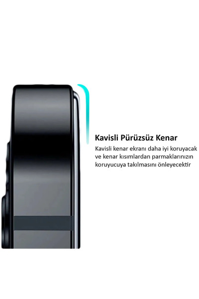 Balerion Apple Iphone 15 Pro Max Ekran Koruyucu Kırılmaz Cam
