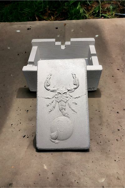 RocArt Home Σειρά Zodiac Τσιπς από σκυρόδεμα Scorpio Scorpio