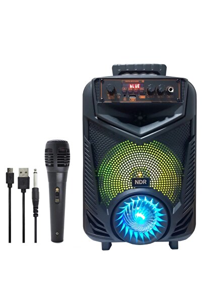 SIGHTZER LED IŞIKLI BLUETOOTH HOPARLÖR MİKROFONLU KABLOSUZ ŞARJLI TAŞINABİLİR...
