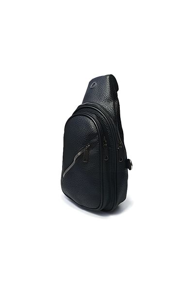 Daj Company Rucsac și geantă pentru piept unisex cu curele încrucișate negre